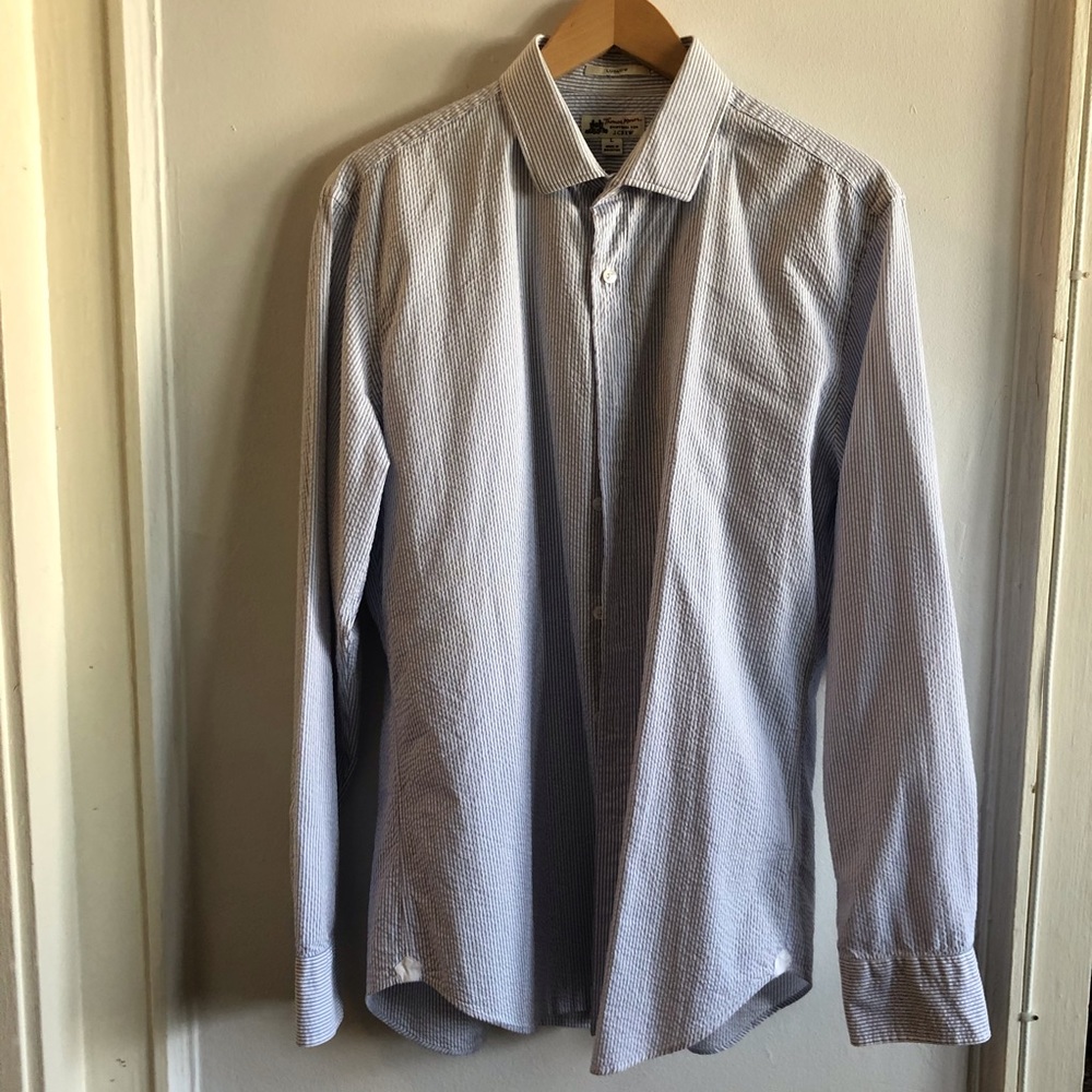 Thomas Mason for J. Crew Ludlow seersucker